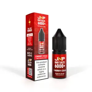 Cherry Cola Nic Salt E liquid by JNP Bar Salts 6000 10ml 